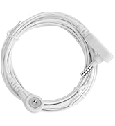 Merisky Grounding Cord, Earth Connected 15ft Grounding Wire, 100K ohm Grounding Cable for Groundi...