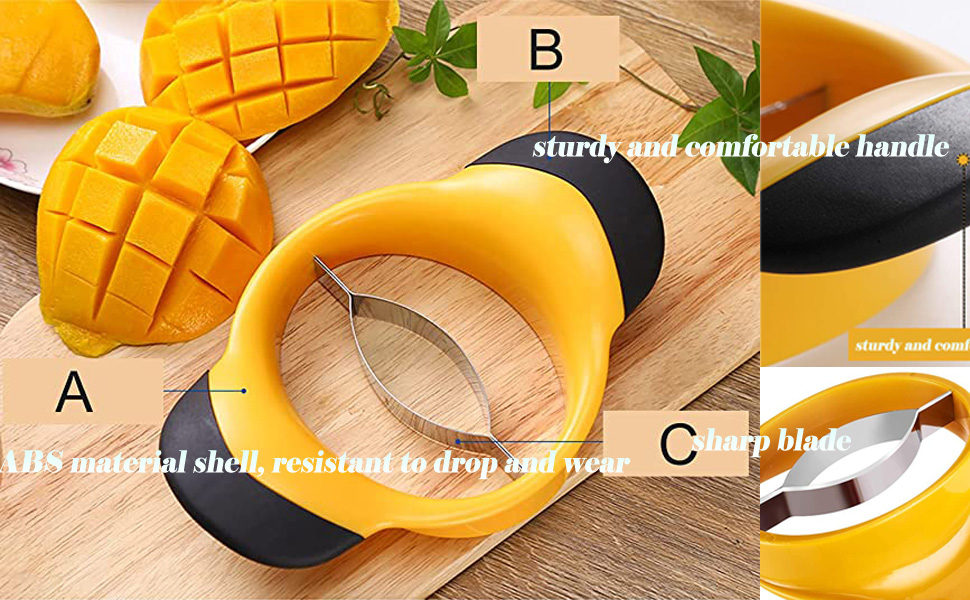 Sturdy Mango Slicer