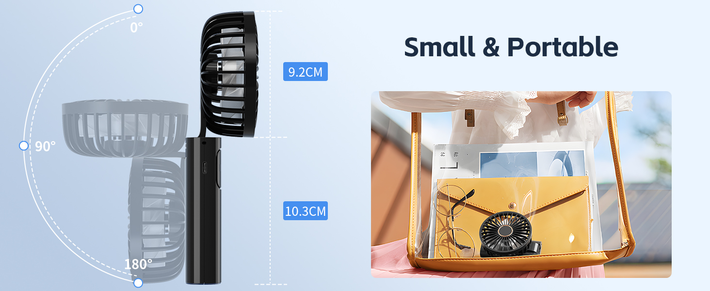 personal fans portable rechargeable