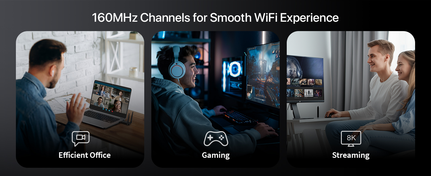 AXE5400 WiFi 6E USB Adapter Delivers a Smooth Experience with Wider 160MHz Channels