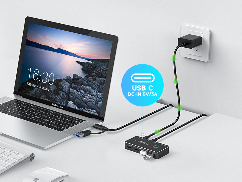 USB C 3.2 Switch Selector