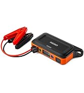 NEBO 1500A Portable Car Battery Jump Starter | 22.9Wh Power Supply Jump Box Restarts 12V Trucks &amp;...