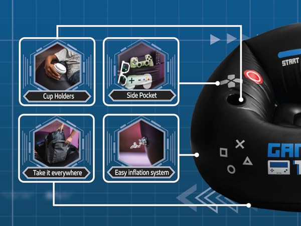 INFLATABLE CHAIR FOR KIDS