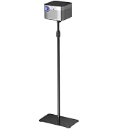 suptek Projector Stand 360°Swivel, Height Adjustable 36.6-46.8inch, Mini Projector Mount Bracket,...