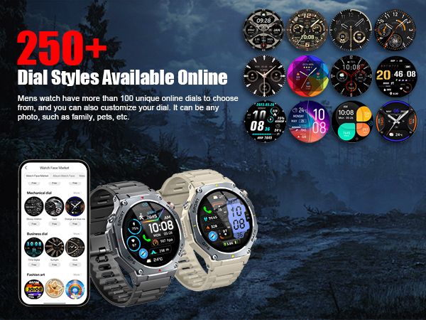250+ watch faces