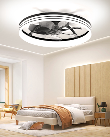 ceiling fans with lights low profile