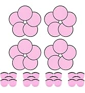 YEAHACLUB 20 PCS Foldable Flying Disc Fans with Bags, 9.8'' DIY Handheld Fabric Folding Fan, Blac...