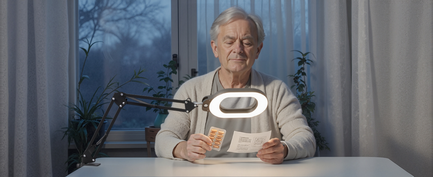 Magnifying Desk Lamp