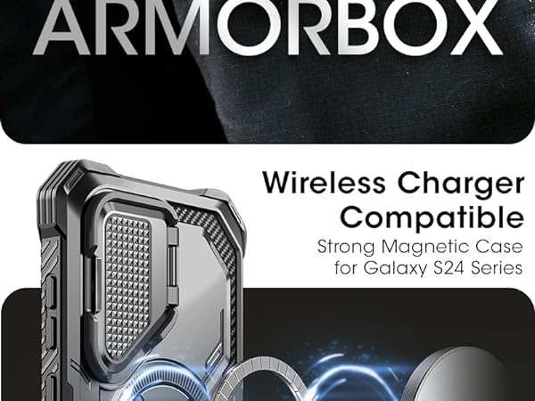 Galaxy S24 Ultra case witn camera cover