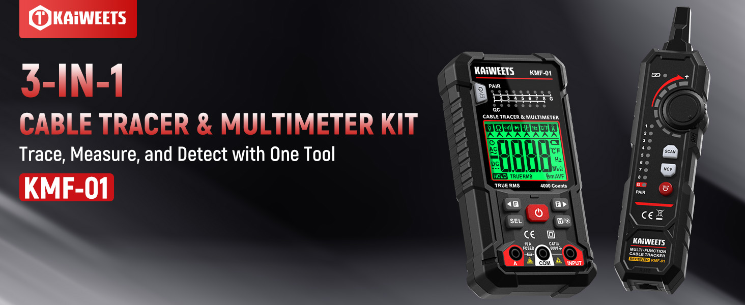 Cable Tracer &amp;amp; Multimeter Kit
