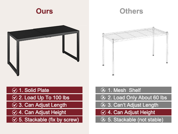 metal shelving