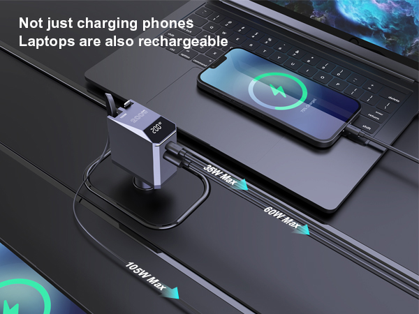 3-in-1 Fast Charging