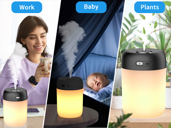 Three humidifier filters cotton