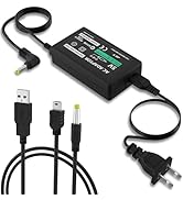 Vranzoral PSP Charger,AC Power Adapter Cord for PSP 1000 / PSP Slim &amp; Lite 2000 / PSP 3000