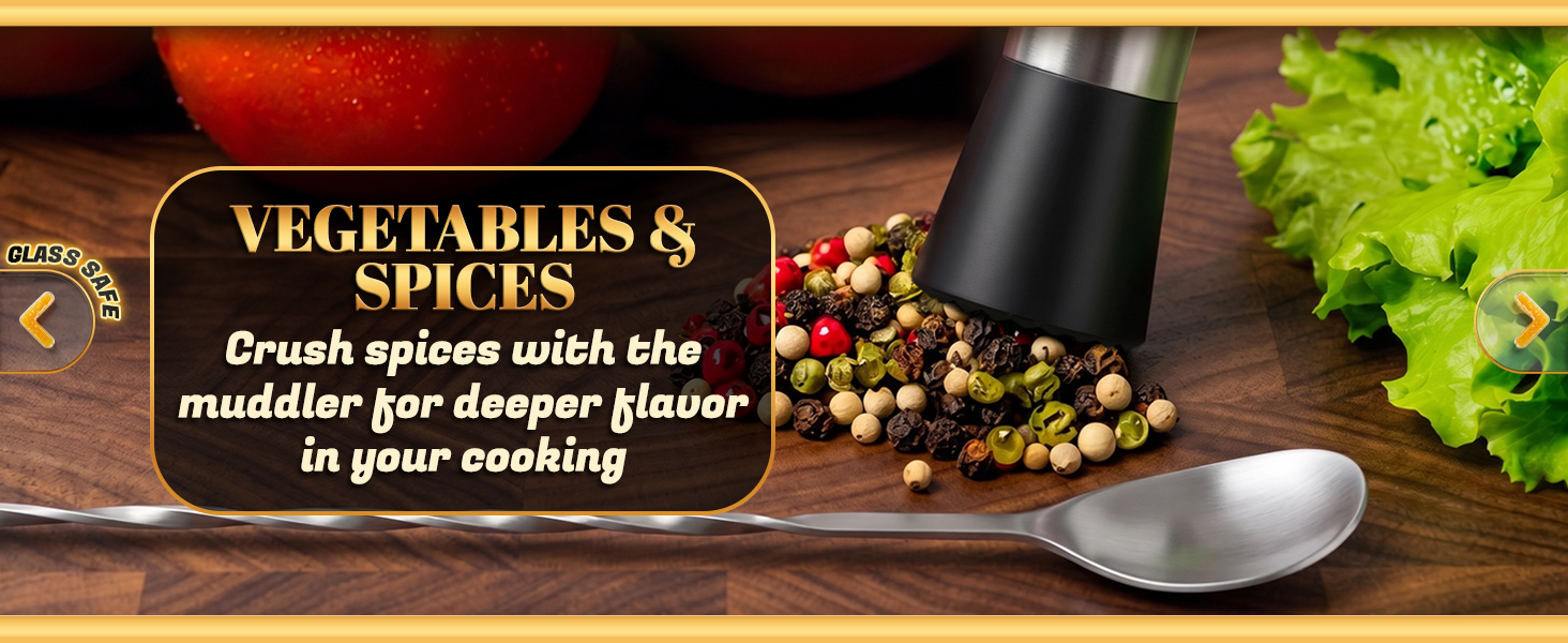 our bar spoon for bar kit are great as drink mixers for cocktails or drink shakers cocktail set