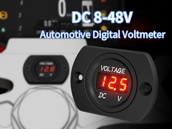voltage gauge voltage meter 12v volt gauge volt meter 12 volt battery gauge voltmeter 12v