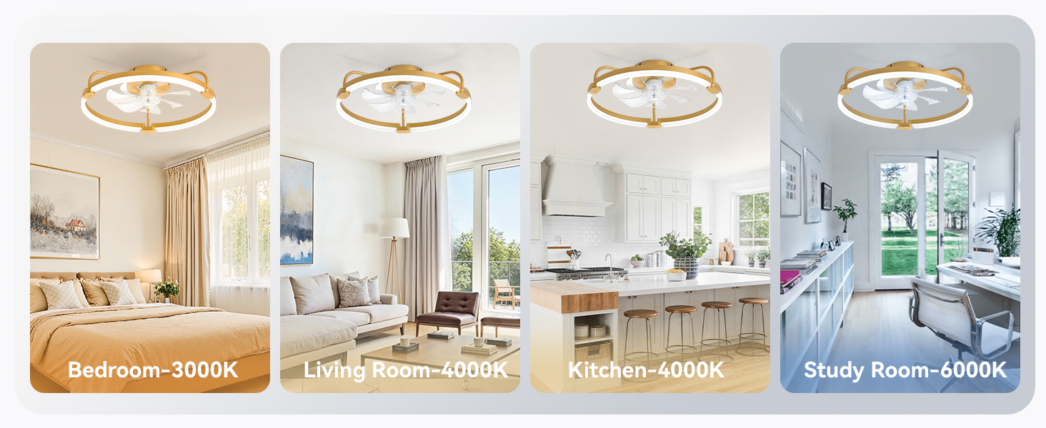 bedroom ceiling fan with lights
