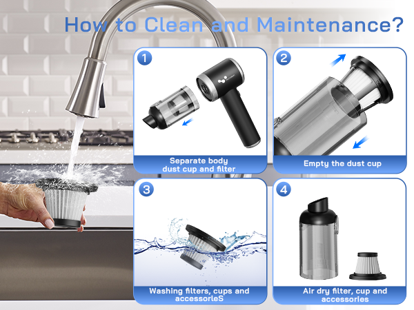 How to Clean and Maintenance