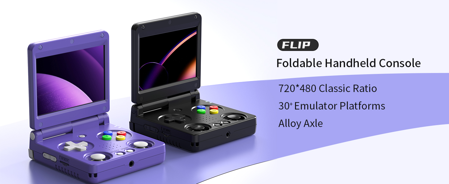 Flip Retro Handheld Game Console Retro Gaming Console