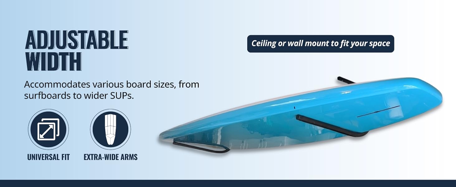 Paddleboard and Surfboard Storage Rack