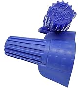 Dicio Blue Winged Wire Connectors Nuts Easy-Twist 50 PCs, UL Listed Red Wire Cap Electrical Conne...