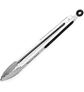 Silicone Kitchen Tongs for Cooking,Maywe Tanso 12-Inch Stainless Steel Locking Cooking Tongs Food...