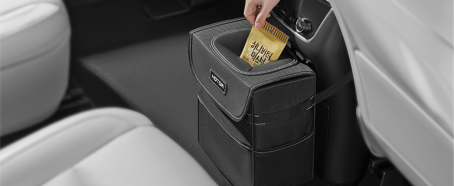 car trash can