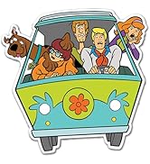 Elektroplate Officially Licensed Scooby-Doo's Mystery Machine Wild Ride 4.2” x 4.2” Dynamic Decal...