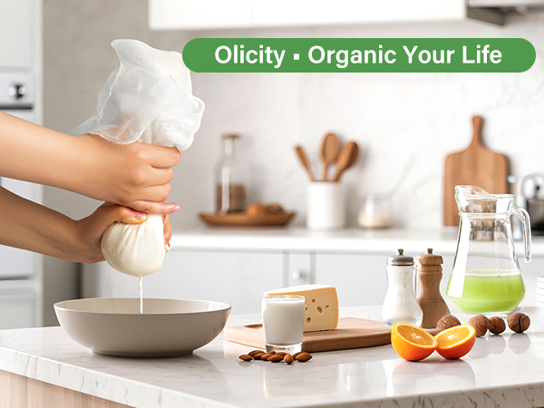 OLICITY ORGANIC CHEESE CLOTHS