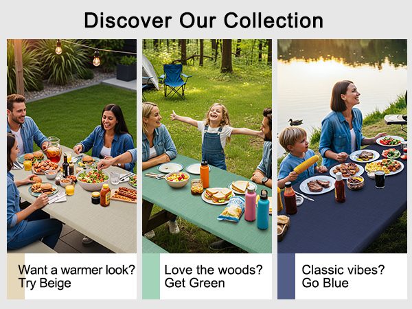 Picnic Table Cover with Bench Covers