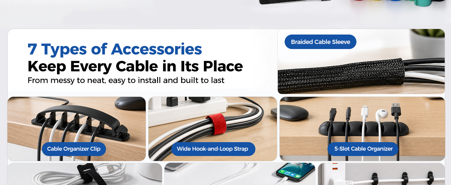 Cable Management Box to Cover Hide Power Strip