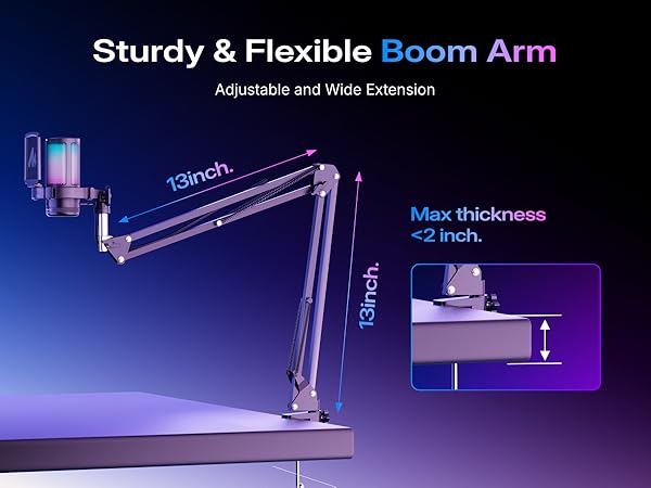 usb gaming microphone maono dgm20s mic for pc streaming