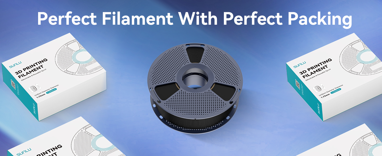 SUNLU TPU 3D Printer Filament 1.75mm Suitable for Most FDM 3D Printers