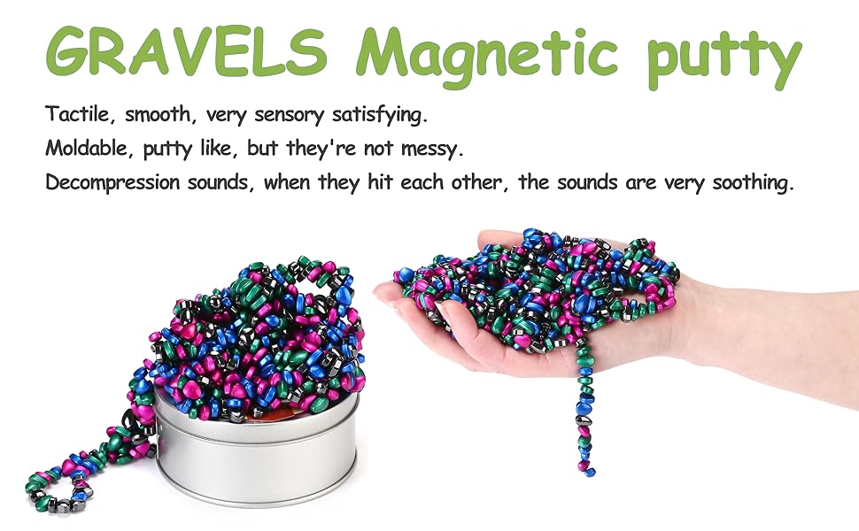 Multicolor 4 in 1 Magnet Balls Desk Toys for Adults
