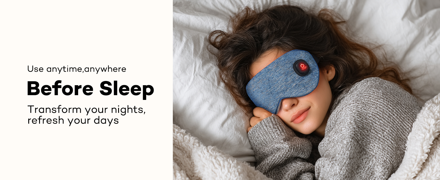 heated eye mask