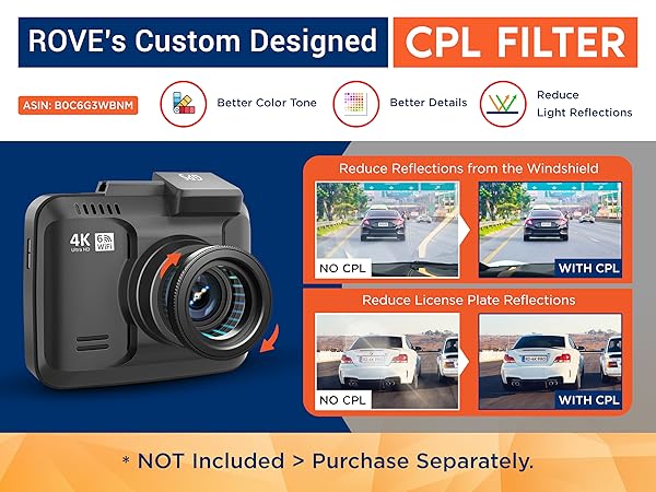 car camera, dashcams, cpl for dash cams