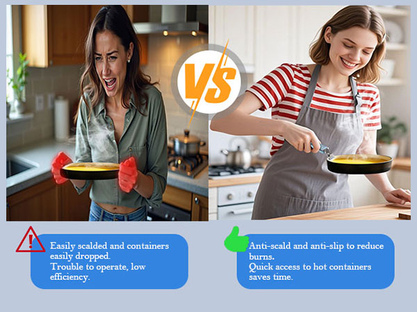 anti scalding clip anti-scald bowl clip hot plate gripper anti scald bowl holder