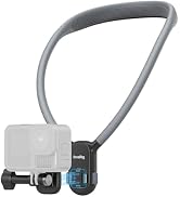 SMALLRIG Magnetic Neck Mount for Action Camera, Quick Release One-Click Button &amp; Ergonomic Design...