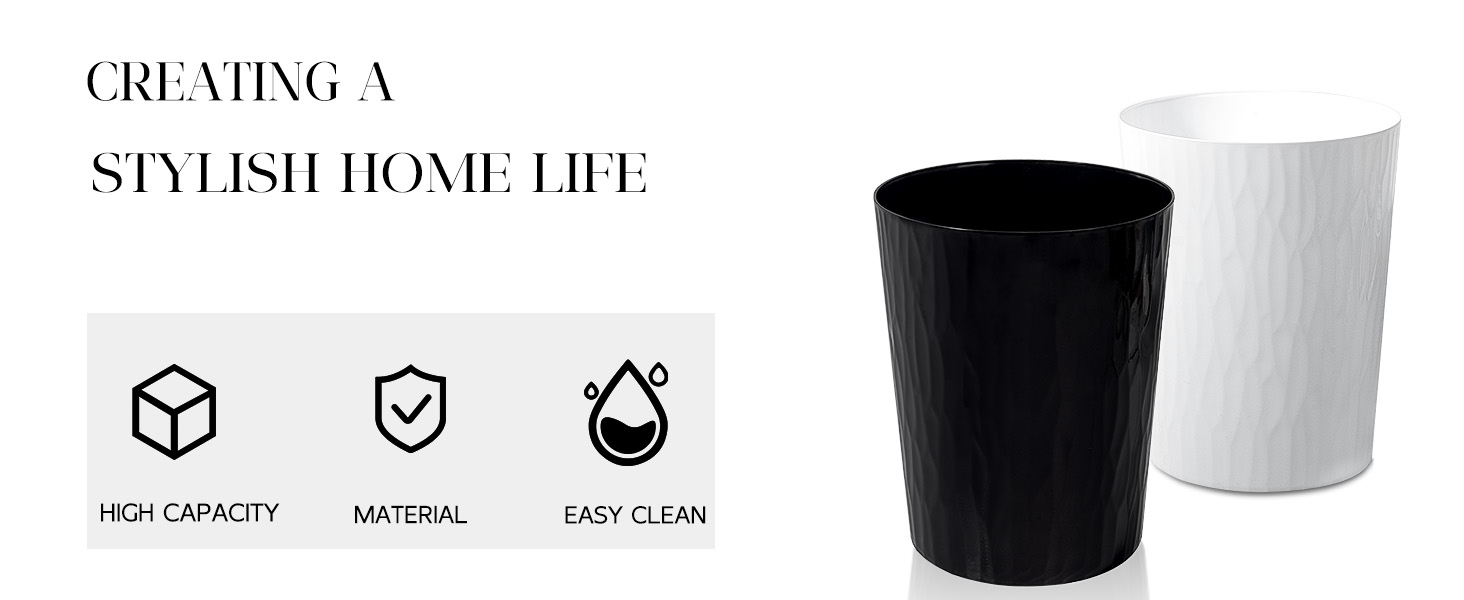 small trash can