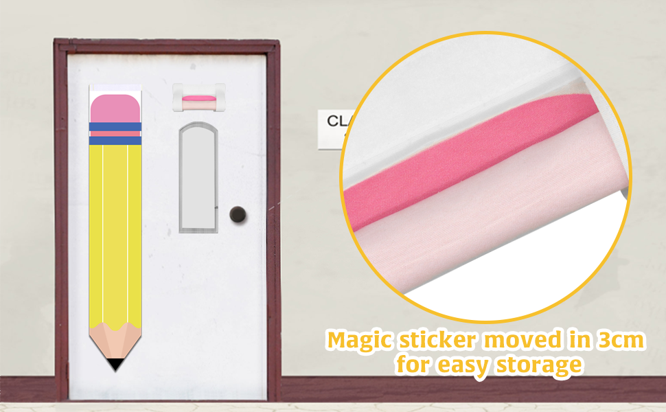 Classroom Door Window Curtains