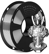 GIANTARM PETG Filament 1.75mm 1Kg(2.2lb), Silver PETG Filament for 3D Printer, ±0.02mm Accuracy, ...