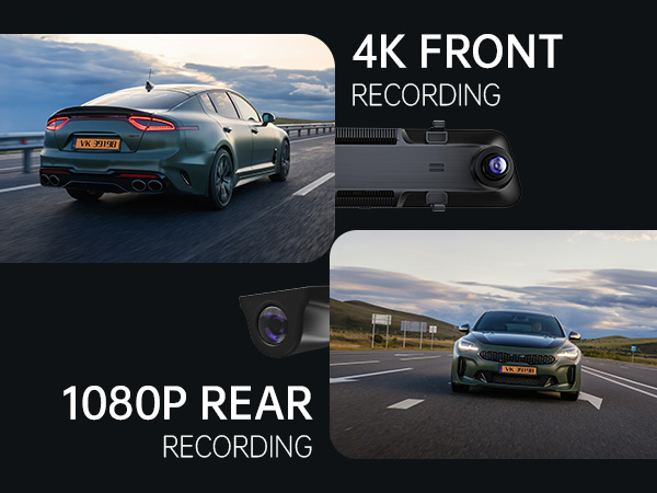 dash cam front and rear