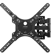 MOUNTUP Full Motion TV Wall Mount for Most 26-60 Inch TVs, Max VESA 400x400mm Wall Mount TV Brack...