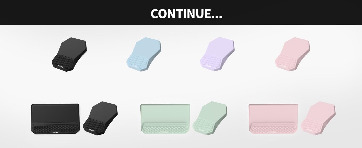 Ergonomic Mouse Pad Wrist Rest Support