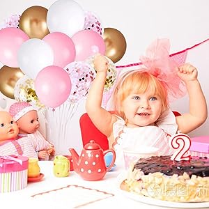 girl birthday balloon