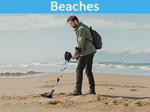 metal detector for beach