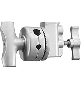 WELLMAKING Heavy Duty Grip Head 2.5inch Swivel Head Holder Adapter, Multi Functional Clamp Duty f...