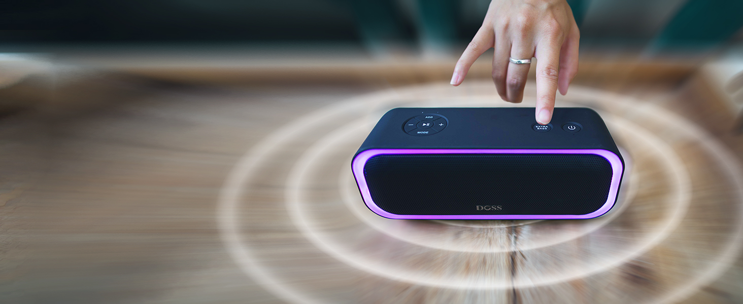 DOSS SoundBox Pro Bluetooth Speaker with Bass