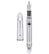 Asvine V800 Fountain Pen - Vacuum Filling System with Large Ink Capacity - Smooth Number 8 Medium...