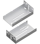 BAIDICE 10 Pairs Rear Mounting Brackets for Face Frame Cabinets Replacement Part Drawer Bracket (...
